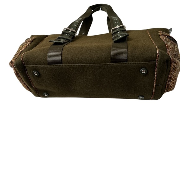 KENNETH COLE Large Moss Green Adjustable Handbag - Picture 6 of 8